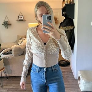 Express long sleeve button up shirt